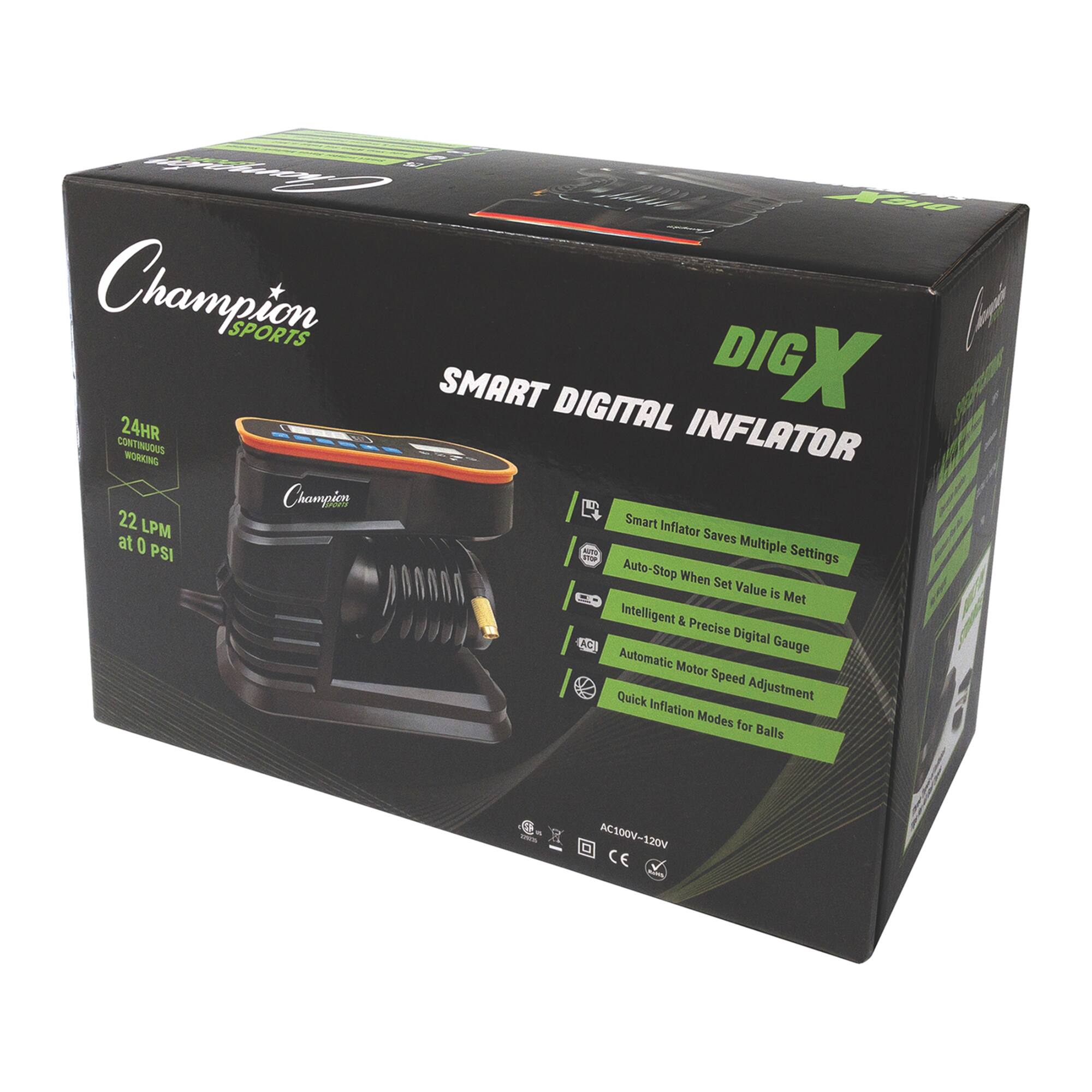 Champion Sports Smart Digital Inflator